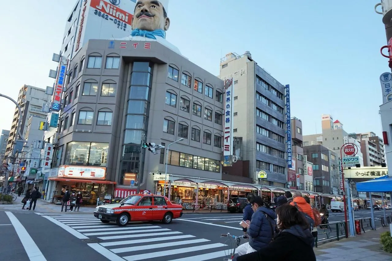 Sakura Cross Hotel Ueno Iriya Präfektur Tokio Apartment
