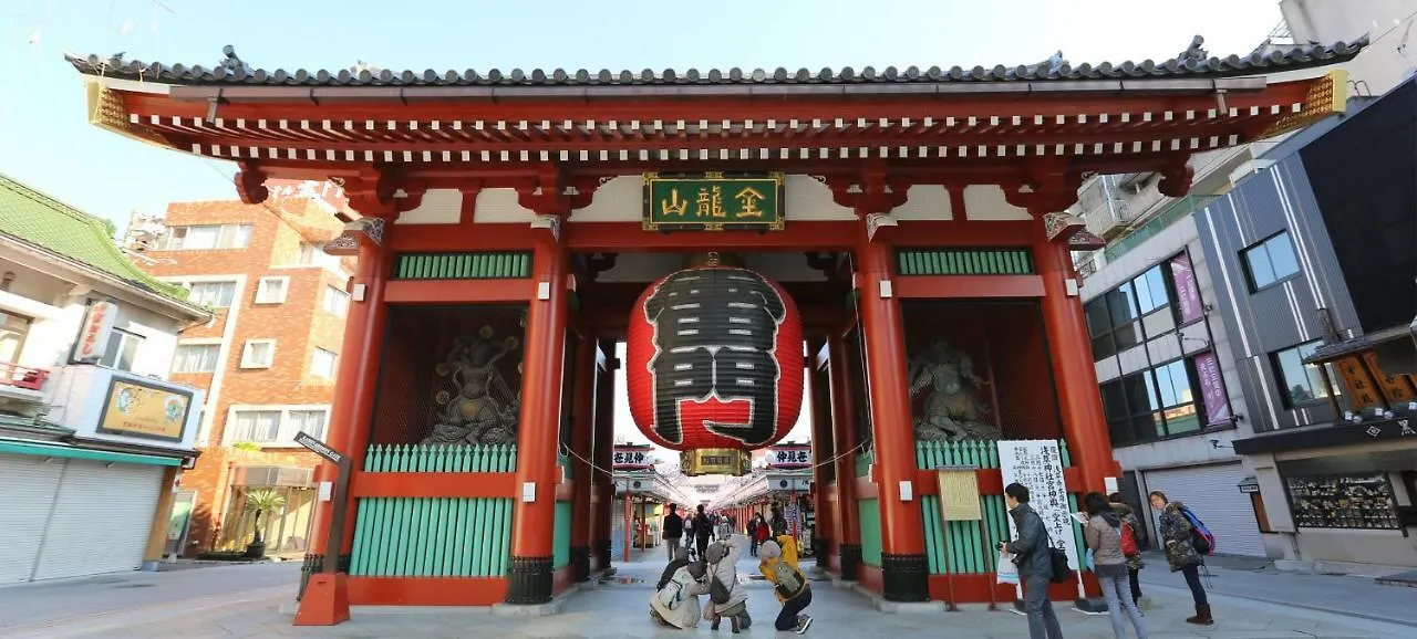 Lägenhet Sakura Cross Hotel Ueno Iriya Tokyo prefektur